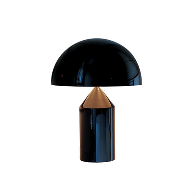 Настольная лампа Atollo Black D38 by Oluce