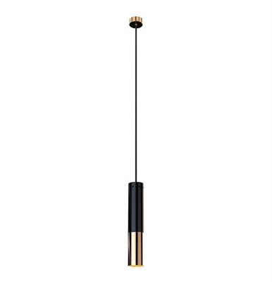 Светильник подвесной Ike Single Черный + Золотой в стиле Delightful - фото 28759