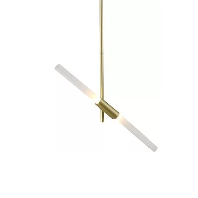 Светильник подвесной  Agnes Single Gold в стиле Lindsey Adelman - фото 31542