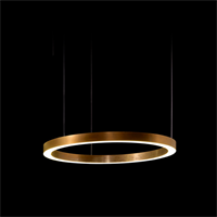 Круглая люстра Henge Light Ring Horizontal D50 Copper