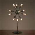 Лампа настольная лофт  Industrial Sputnik Table Lamp