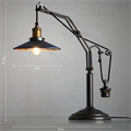 Лампа настольная лофт с противовесом Industrial Table Lamp