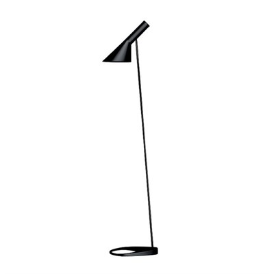 Торшер AJ Floor Lamp  Black в стиле Arne Jacobsen - фото 34298