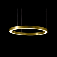 Henge Light Ring Horizontal D60 Brass