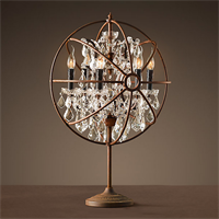 Настольная лампа лофт Orb Foucault's Crystal Table