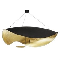 Подвесной светильник Lederam Manta S2 black-gold