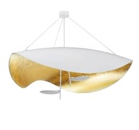 Подвесной светильник Catellani & Smith Lederam Manta S2 white-gold
